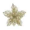 Addobbo Floreale Stella Di Natale 23,5cm Oro 1 Addobbo Floreale Stella Di Natale 23,5cm Oro -Forniture Natalizie Negozio 0057161 addobbo floreale stella di natale 235cm oro