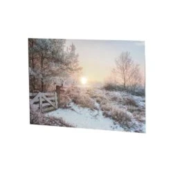 Quadro Natalizio LED 58x78cm