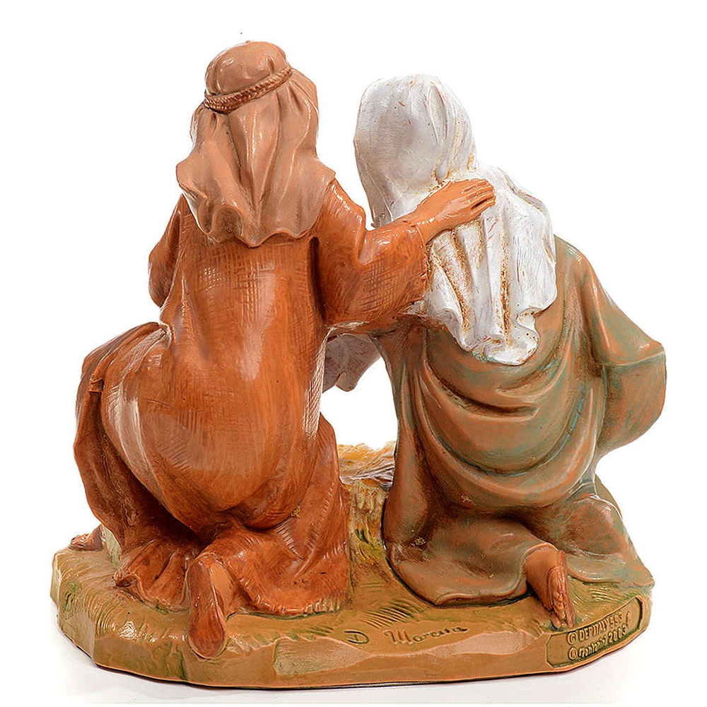 Sacra Famiglia Per Presepe 12cm 5 Sacra Famiglia Per Presepe 12cm - immagine 3