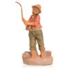 Pescatore Di Fiume Per Presepe 9,5cm -Forniture Natalizie Negozio 0057575 pescatore di fiume per presepe 95cm