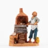 Fornaio Per Presepe 9,5cm -Forniture Natalizie Negozio 0057649 fornaio per presepe 95cm