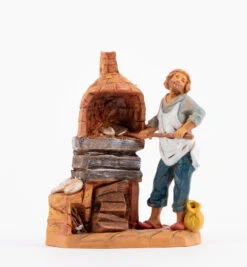 Fornaio Per Presepe 9,5cm
