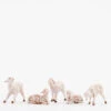 Pecora Per Presepe 12cm -Forniture Natalizie Negozio 0057736 pecora per presepe 12cm