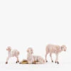 Famiglia Pecore Per Presepe 12cm