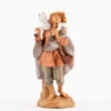Pastore Con Pecora Sulle Spalle Per Presepe 19cm -Forniture Natalizie Negozio 0057766 pastore con pecora sulle spalle per presepe 19cm