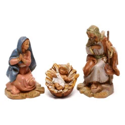 Sacra Famiglia Araba Per Presepe 12cm