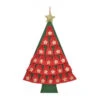 Calendario Avvento Albero Natale In Stoffa 116cm -Forniture Natalizie Negozio 0058436 calendario avvento albero natale in stoffa 116cm