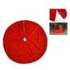 Copri Base Albero Di Natale Velluto 120cm Rosso -Forniture Natalizie Negozio 0058479 copri base albero di natale velluto 120cm rosso