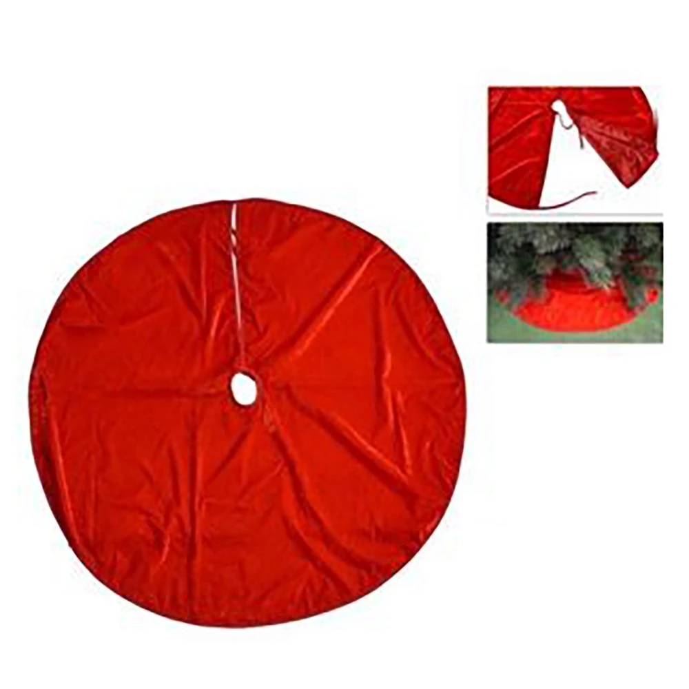 Copri Base Albero Di Natale Velluto 120cm Rosso 3 Copri Base Albero Di Natale Velluto 120cm Rosso