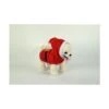 Costume Babbo Natale Con Cappuccio Per Cani -Forniture Natalizie Negozio 0058484 costume babbo natale con cappuccio per cani