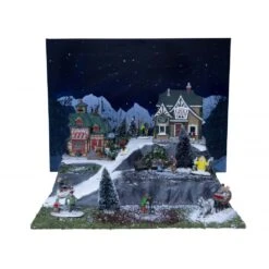 My Village Base Eifel Per Villaggio Natalizio E Presepe 58x38x16cm -Forniture Natalizie Negozio 0058538 my village base eifel per villaggio natalizio e presepe 58x38x16cm