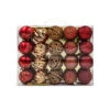 20 Palline Natalizie 60mm Infrangibili Rosse E Oro -Forniture Natalizie Negozio 0059885 20 palline natalizie 60mm infrangibili rosse e oro