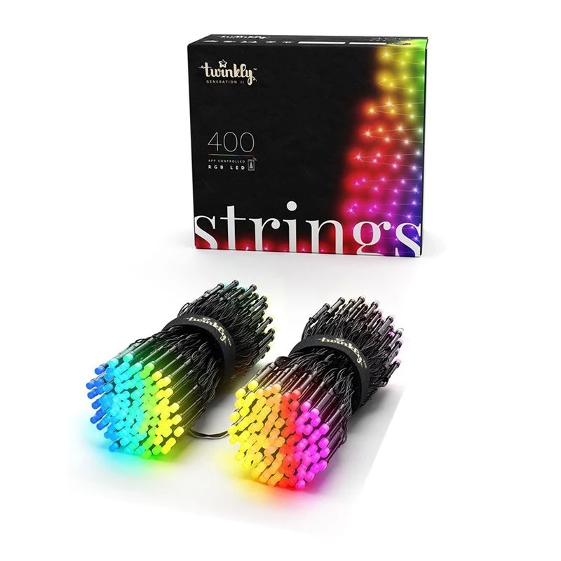 Twinkly Strings Catena 400 LED Multicolore RGB 3 Twinkly Strings Catena 400 LED Multicolore RGB