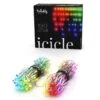 Twinkly Icicle Tenda 190 Led Multicolore RGB Con Cavo Trasparente -Forniture Natalizie Negozio 0072857 twinkly icicle tenda 190 led multicolore rgb con cavo trasparente