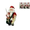 Babbo Natale Con Movimenti E Suoni 33cm -Forniture Natalizie Negozio 0074307 babbo natale con movimenti e suoni 33cm