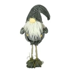 Gnomo Di Natale 65cm Grigio