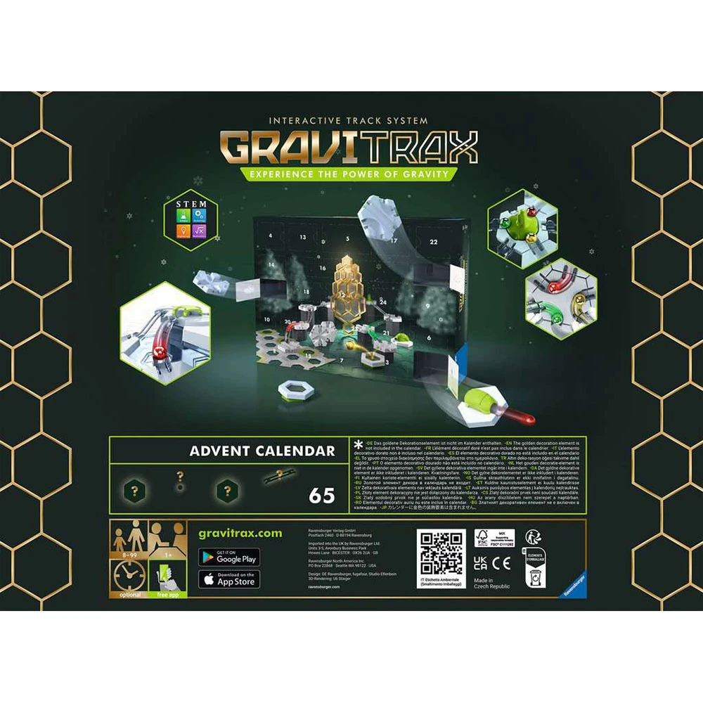 Ravensburger GraviTrax Calendario Dell'Avvento 4 Ravensburger GraviTrax Calendario Dell'Avvento - immagine 2