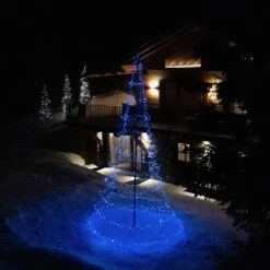 Forniture Natalizie Negozio -Forniture Natalizie Negozio 0094793 twinkly light tree albero luminoso smart con 1200 led rgbw integrati 8 metri controllabile via app