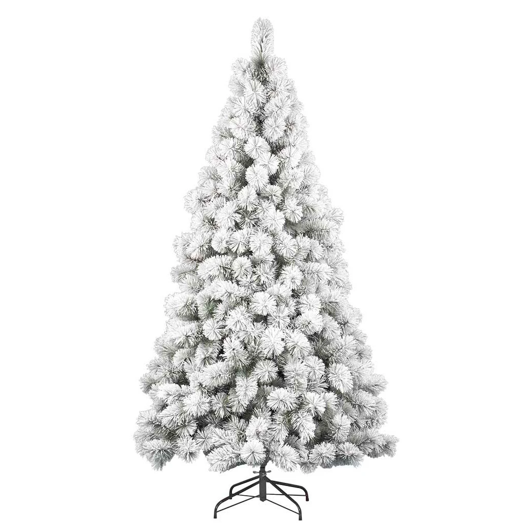 Flora Albero Di Natale Innevato Des Alpes 240 Cm - 740 Rami 3 Flora Albero Di Natale Innevato Des Alpes 240 Cm - 740 Rami