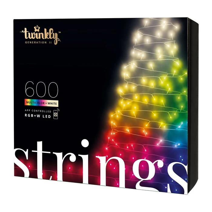 Twinkly Strings Special Edition Catena 600 LED Multicolore RGB+W 4 Twinkly Strings Special Edition Catena 600 LED Multicolore RGB+W - immagine 2