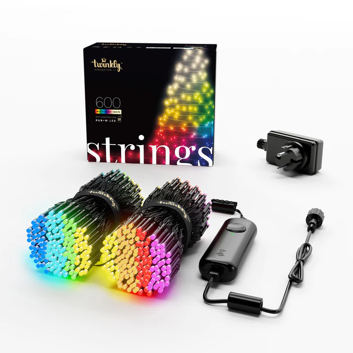 Twinkly Strings Special Edition Catena 600 LED Multicolore RGB+W 3 Twinkly Strings Special Edition Catena 600 LED Multicolore RGB+W