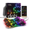 Twinkly 400 Dots Luci LED Multicolore Intelligenti 20 Metri - Cavo Nero -Forniture Natalizie Negozio 0095779 twinkly 400 dots luci led multicolore intelligenti 20 metri cavo nero