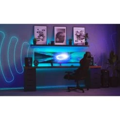 Twinkly 200 Dots Luci LED Multicolore Intelligenti 10 Metri - Cavo Nero -Forniture Natalizie Negozio 0095784 twinkly 200 dots luci led multicolore intelligenti 10 metri cavo nero