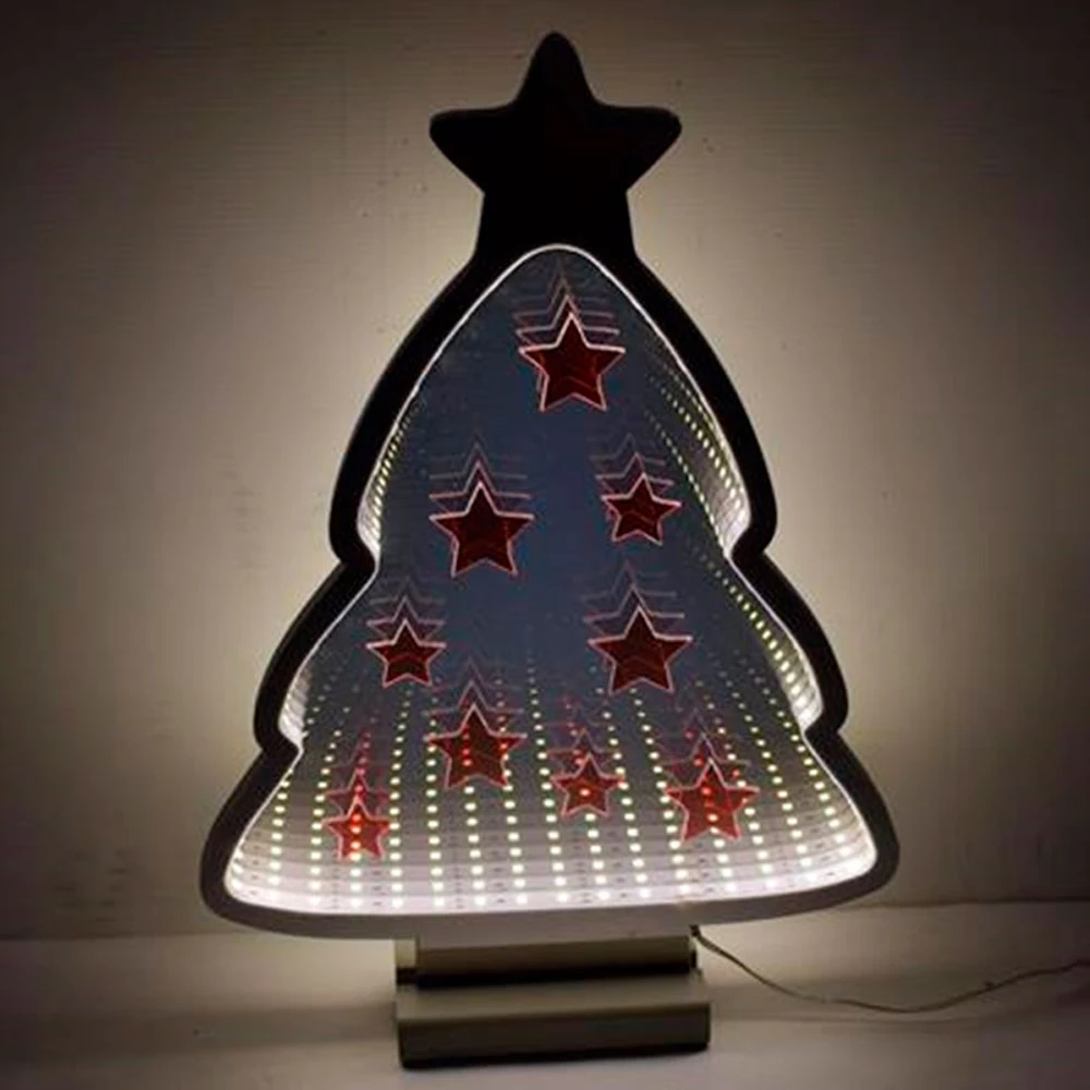 Albero Di Natale Luminoso 3D 40 Cm 3 Albero Di Natale Luminoso 3D 40 Cm