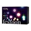 Twinkly Festoon Catena Luminosa Di 40 Sfere RGB Per Esterno, 20 Metri -Forniture Natalizie Negozio 0095829 twinkly festoon catena luminosa di 40 sfere rgb per esterno 20 metri