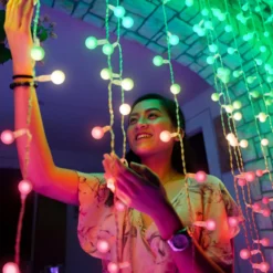 Twinkly Mini Caps 100 Led -Forniture Natalizie Negozio 0095910 twinkly mini caps 100 led