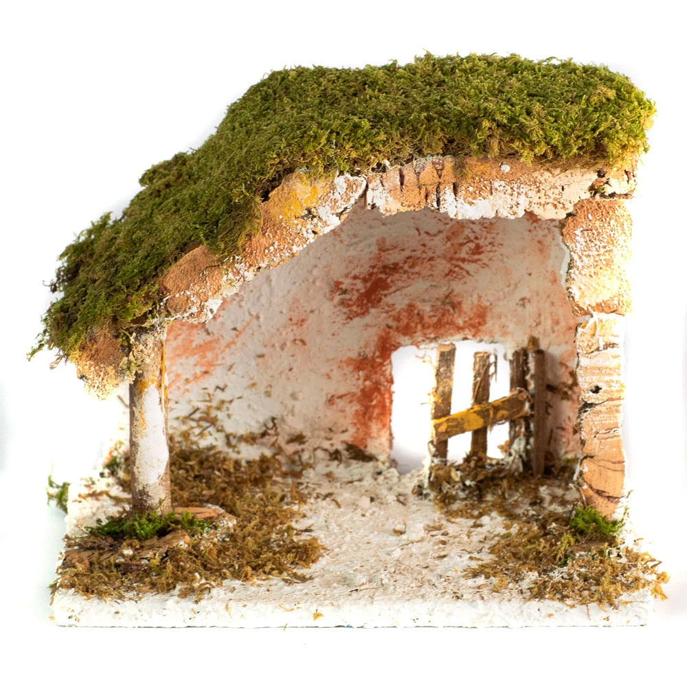 Capanna Presepe 30x15x22 Cm 3 Capanna Presepe 30x15x22 Cm