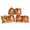 Piccolo Borgo Presepe 28x15x16 Cm -Forniture Natalizie Negozio 0096040 piccolo borgo presepe 28x15x16 cm