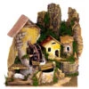 Mulino Ad Acqua Con Pompa Per Presepe 24x21x23 Cm -Forniture Natalizie Negozio 0096045 mulino ad acqua con pompa per presepe 24x21x23 cm