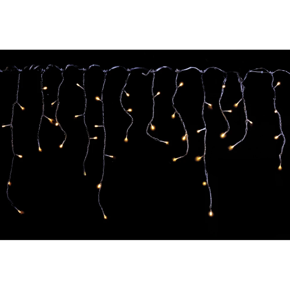 Prequ Tenda Luminosa Stalattiti, 180 Led, 4,2 Metri, Luce Calda, Giochi Luce, Timer, A Batteria 4 Prequ Tenda Luminosa Stalattiti, 180 Led, 4,2 Metri, Luce Calda, Giochi Luce, Timer, A Batteria - immagine 2