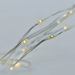 Prequ Catena Di Luci 300 Nanoled Bianco Caldo 30 M A Corrente, Giochi Luce, Memory Controller, IP44