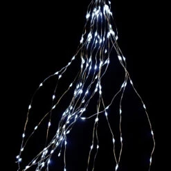 Prequ Cascata Luminosa 360 Nano Led Bianco Ghiaccio A Luce Fissa, IP44