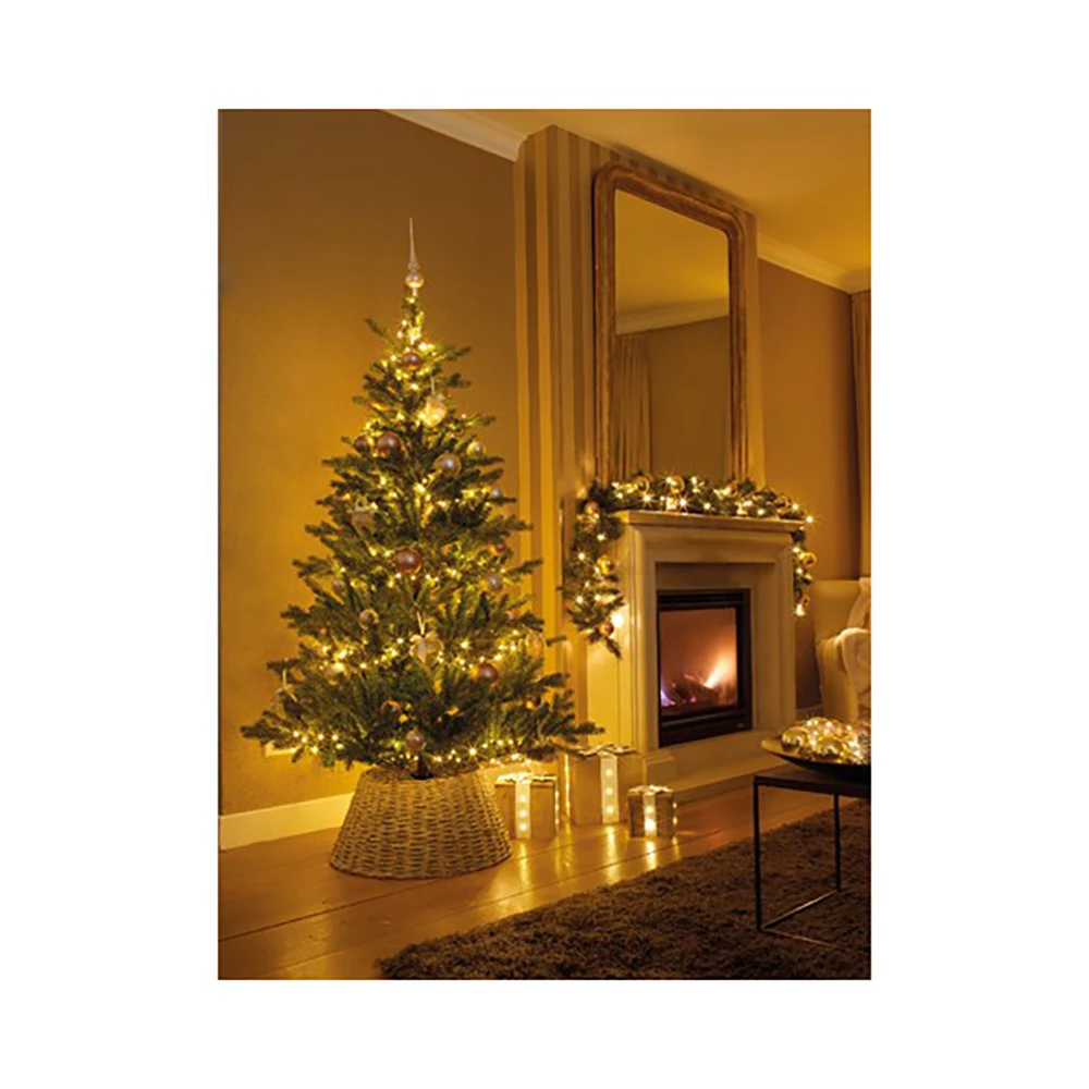 Kaemingk Copri Base Albero Natale Cesto 70 Cm 4 Kaemingk Copri Base Albero Natale Cesto 70 Cm - immagine 2