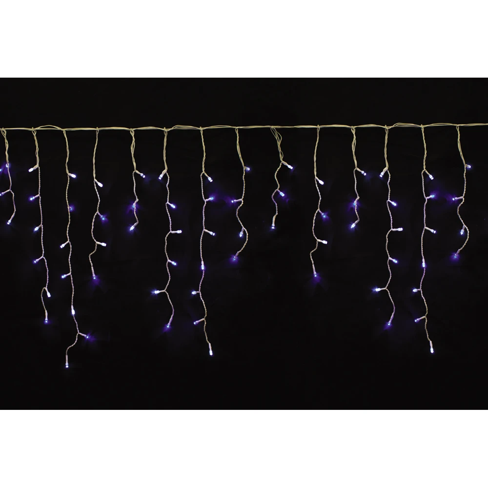 Prequ Tenda Luminosa, 180 Mega Led, 3,6 Metri, Luce Bianco Freddo E Blu, Giochi Luce, Memory Controller, Prolungabile, Cavo Bianco 4 Prequ Tenda Luminosa, 180 Mega Led, 3,6 Metri, Luce Bianco Freddo E Blu, Giochi Luce, Memory Controller, Prolungabile, Cavo Bianco - immagine 2