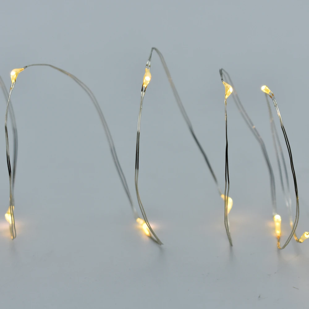 Prequ Catena Luminosa, 20 Nano Led, 1,9 Metri, Luce Calda, Luce Fissa, Cavo Modellabile, A Batteria 3 Prequ Catena Luminosa, 20 Nano Led, 1,9 Metri, Luce Calda, Luce Fissa, Cavo Modellabile, A Batteria