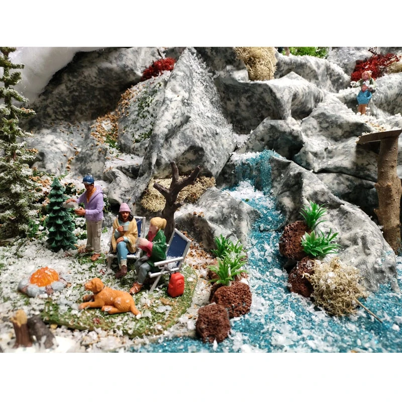 My Village Carta Modellabile Rocce Per Villaggi Natalizi E Presepi 120x100cm 7 My Village Carta Modellabile Rocce Per Villaggi Natalizi E Presepi 120x100cm - immagine 5