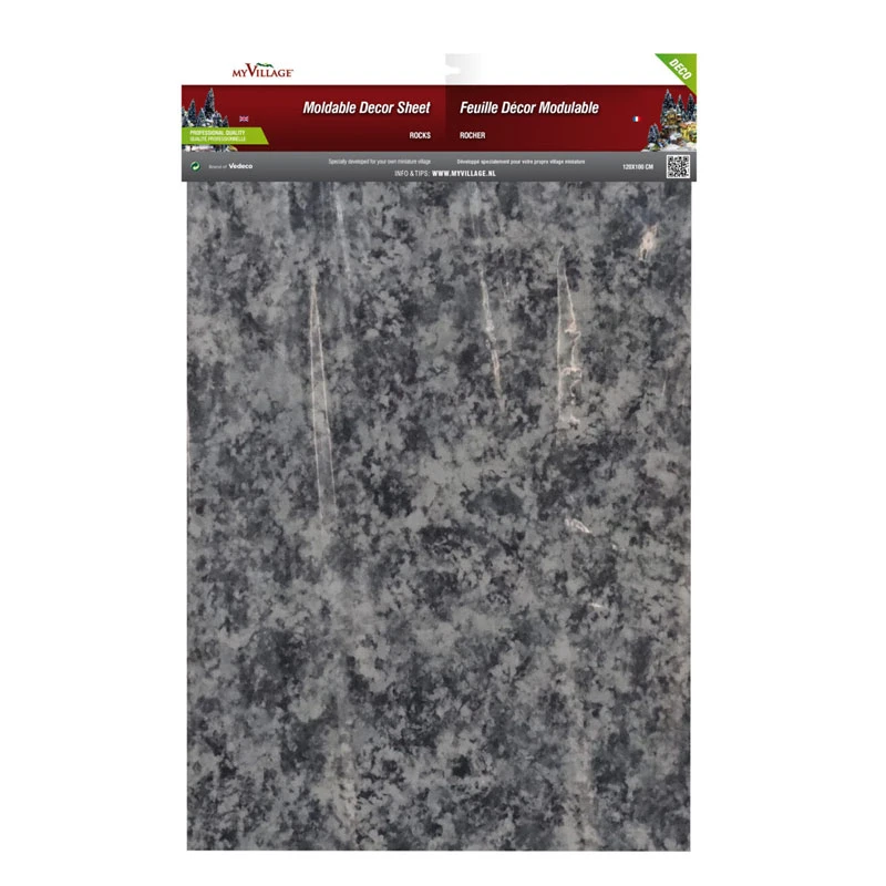 My Village Carta Modellabile Rocce Per Villaggi Natalizi E Presepi 120x100cm 4 My Village Carta Modellabile Rocce Per Villaggi Natalizi E Presepi 120x100cm - immagine 2