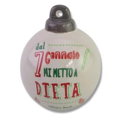 Villa D'Este Pallina Di Natale In Ceramica Con Frase 9 Villa D'Este Pallina Di Natale In Ceramica Con Frase -Forniture Natalizie Negozio 0097768 villa deste pallina di natale in ceramica con frase