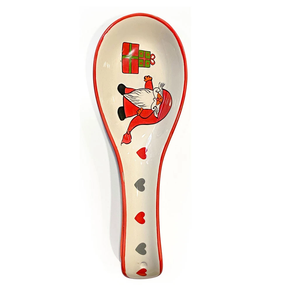 Villa D'Este Poggia Mestolo Natalizio In Ceramica 7 Villa D'Este Poggia Mestolo Natalizio In Ceramica - immagine 5